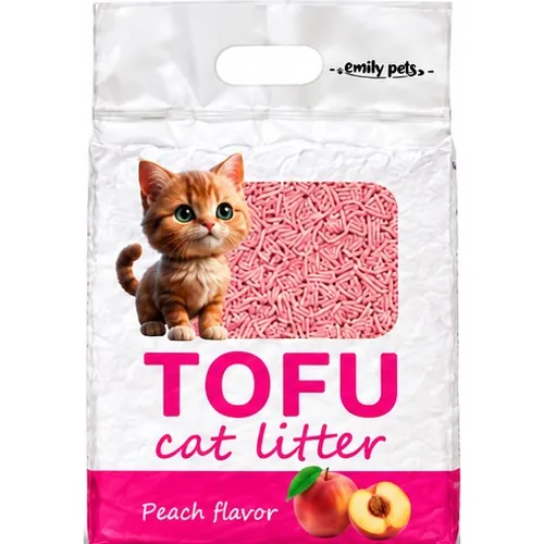 EMILY PETS TOFU CAT LITTER DURAZNO