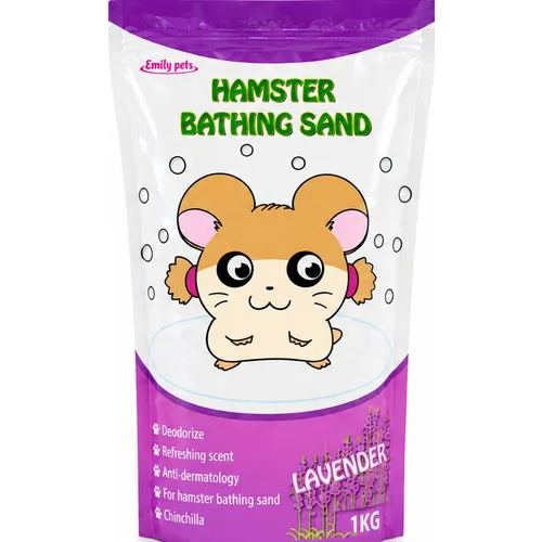 EMILY PETS ARENA BAÑO HÁMSTER LAVANDA