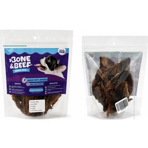 BONE & BEEF JERKY PESCADO 80 GRS
