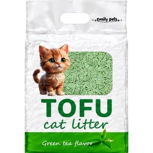 EMILY PETS TOFU CAT LITTER TÉ VERDE